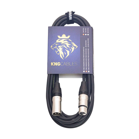 Cabo Para Microfone Balanceado Xlr Xlr 5 Metros Mcb-05 Kng Wireconex [F108]
