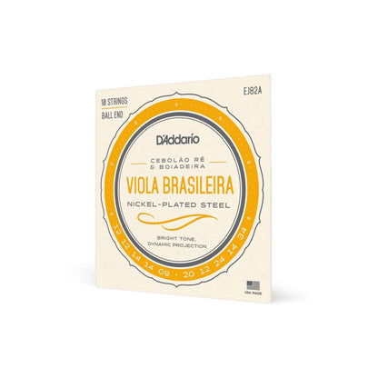 Cordas Para Viola Brasileira Ré D Addario Ej82 [F108]