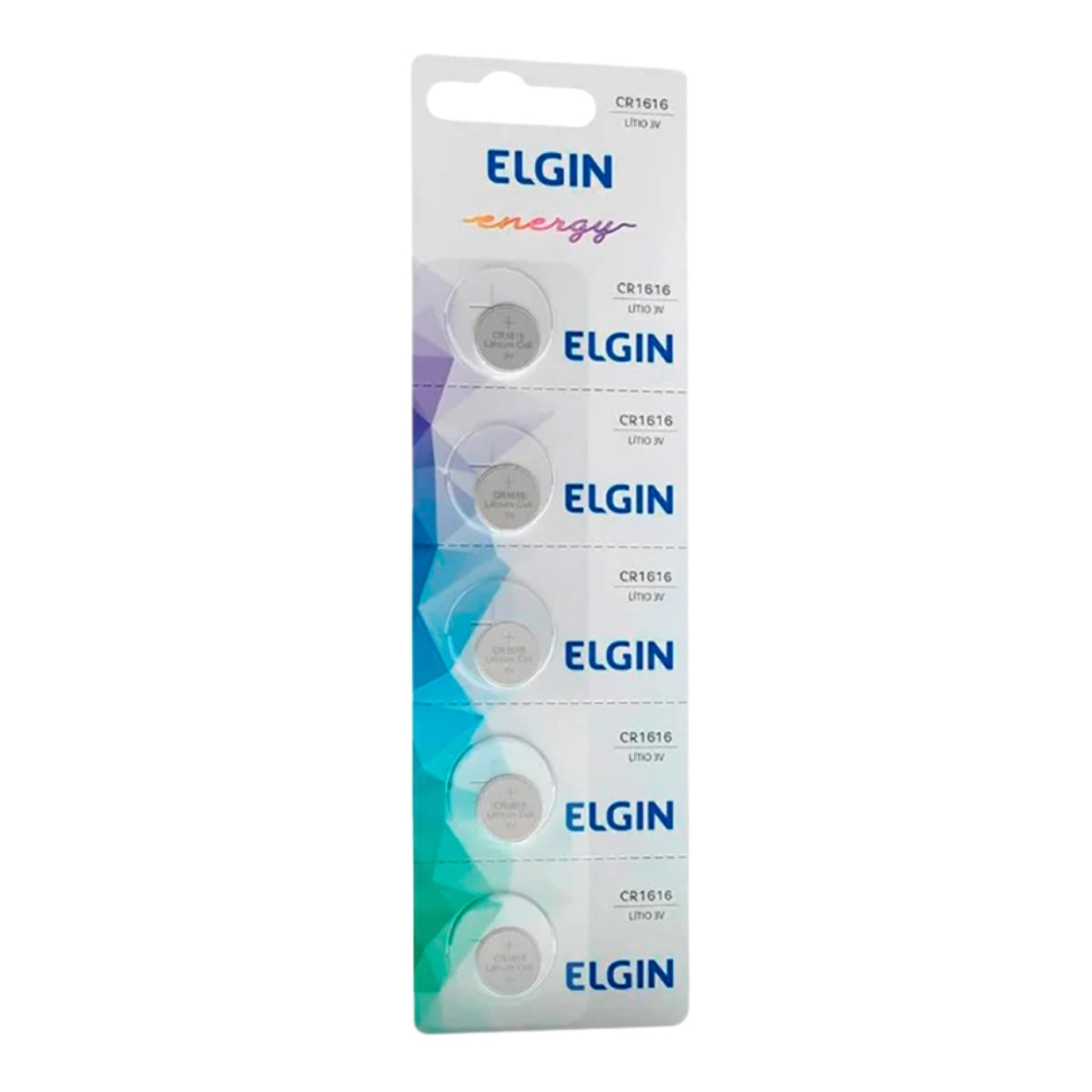 5 Baterias  Cr1616 Elgin [F108]