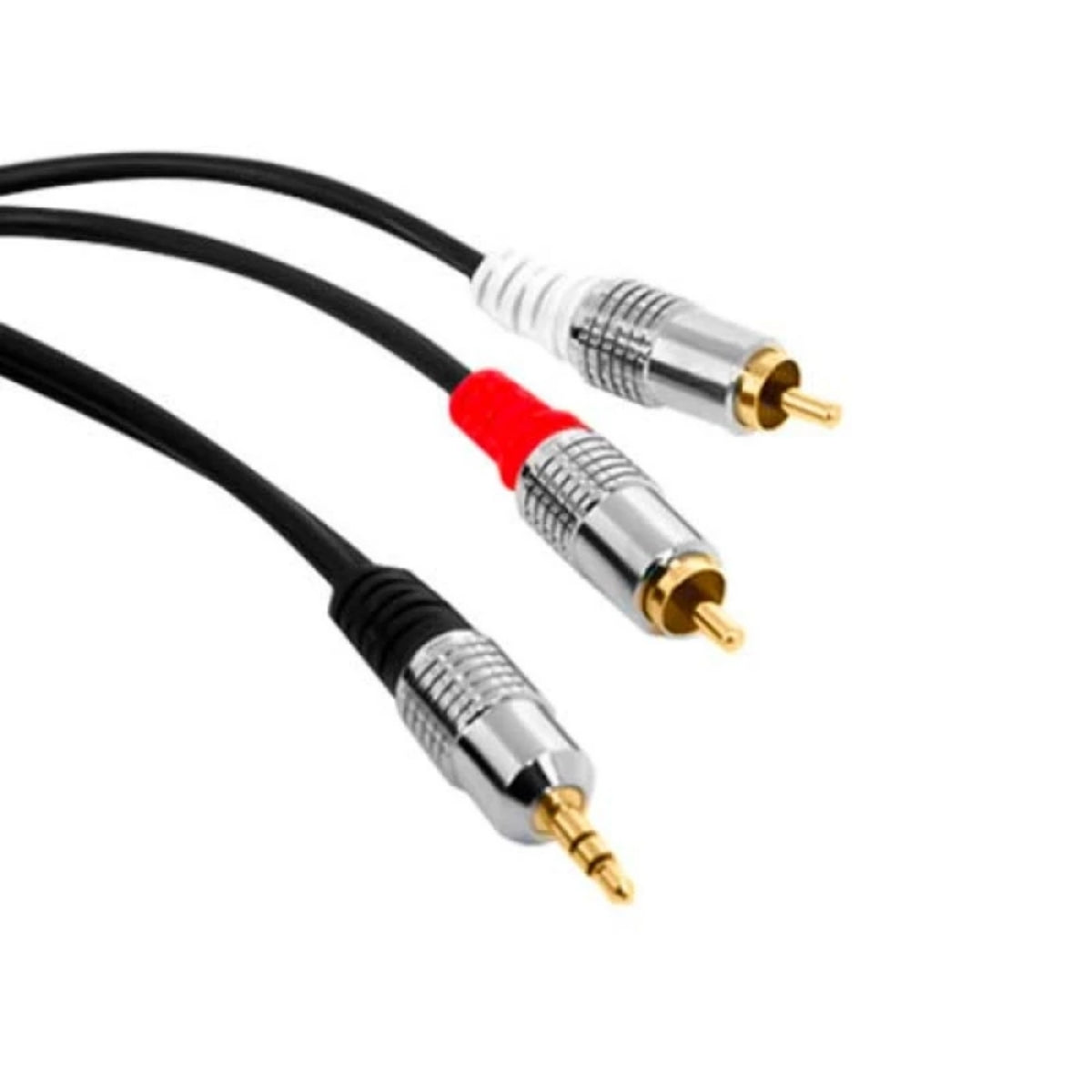 Cabo P2 Stereo 02 Rca Metal 3m Storm [F108]