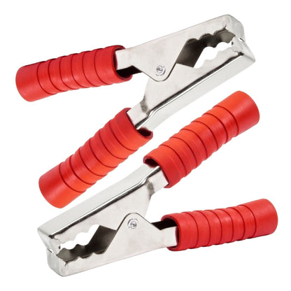 Garra Jacare 13,5cm 300a Vermelha Storm 02 Unidades [F108]