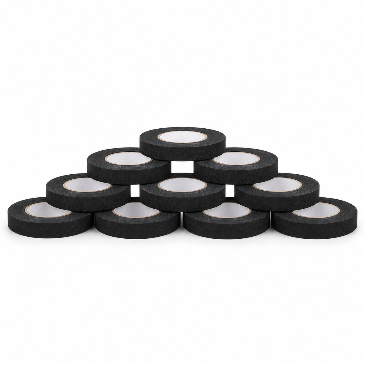 FITA ADESIVA CREPE INDUSTRIAL PRETA  18MM X 50M