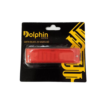 Gaita Blues 20 Vozes Do Corpo De Plastico Cores Sortidas Dolphin [F108]