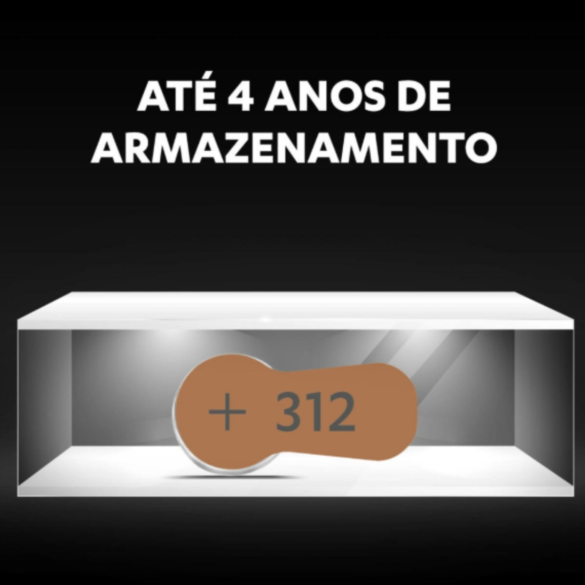 6 Baterias Auditivas 312 Duracell [F108]