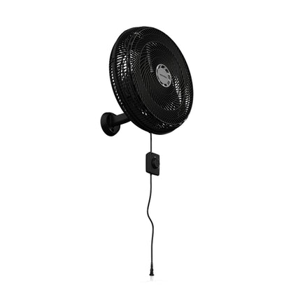 Ventilador Parede 50cm Oscilante 127v Preto Ventisol [F108]