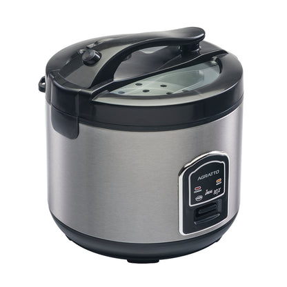 Panela De Arroz Inox Com Visor Pai10x 127v  Agratto [F108]