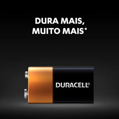 2 Baterias Alcalinas 9v Duracell [F108]