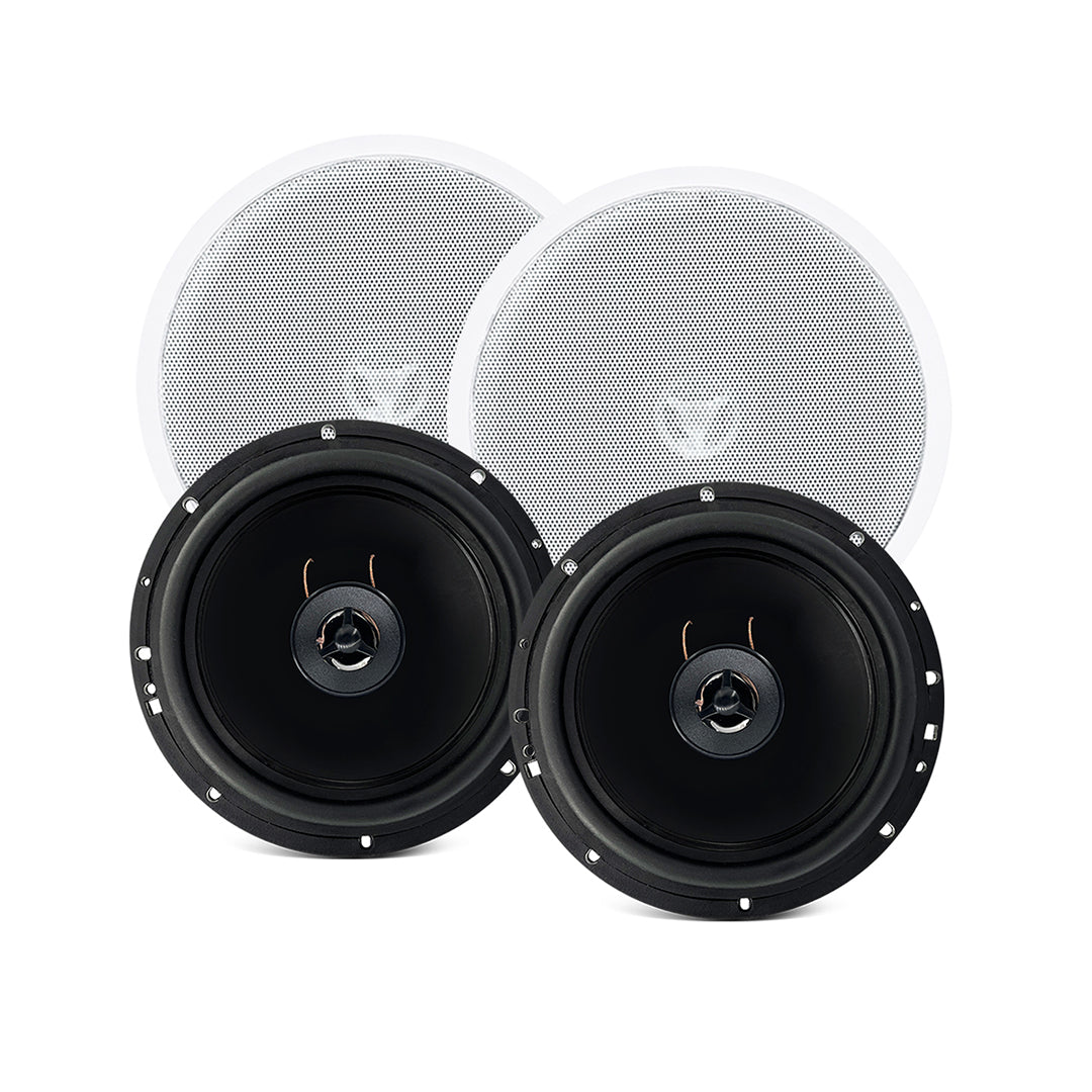 Kit Arandela Coaxial 6p 70w 8r Redonda Br Leson [F108]