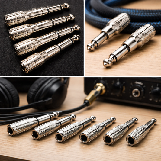 Adaptador 3,5 Femea Trs 6,3mm Macho Wc347 Wireconex 06 Unidades [F108]