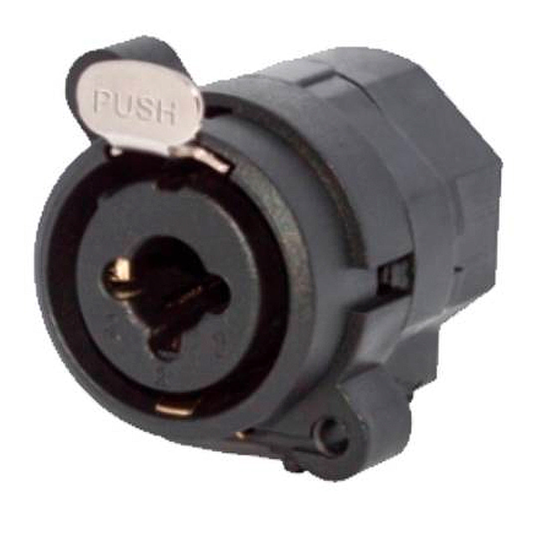 Conector Combo Xlr Fêmea Painel 3p Wc 330 Wireconex 04 Unidades [F108]