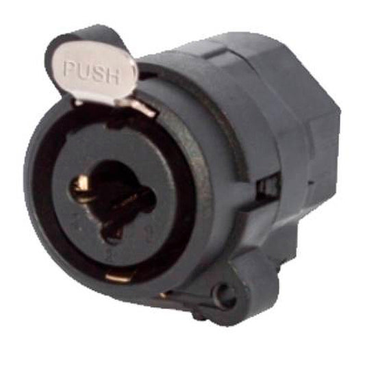 Conector Combo Xlr Fêmea Painel 3p Wc 330 Wireconex 04 Unidades [F108]