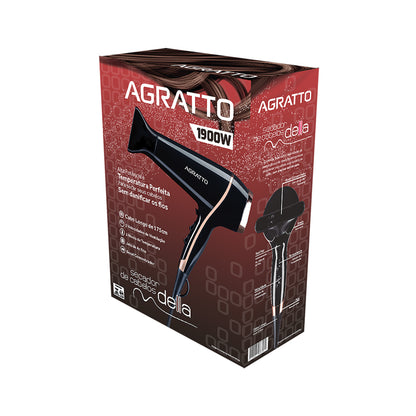 Secador De Cabelos Della 1900w 127v Agratto [F108]