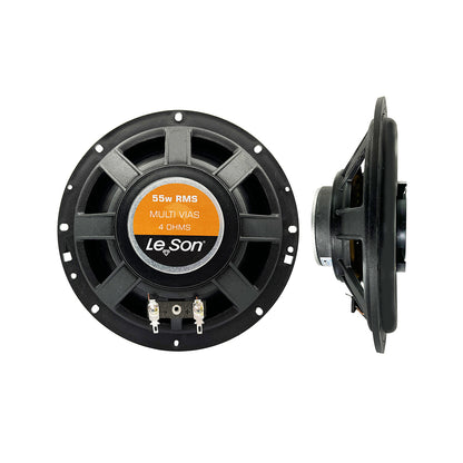 Kit Falante Jb6 Flex 6 Pol 11ow 4r Preto Leson [F108]