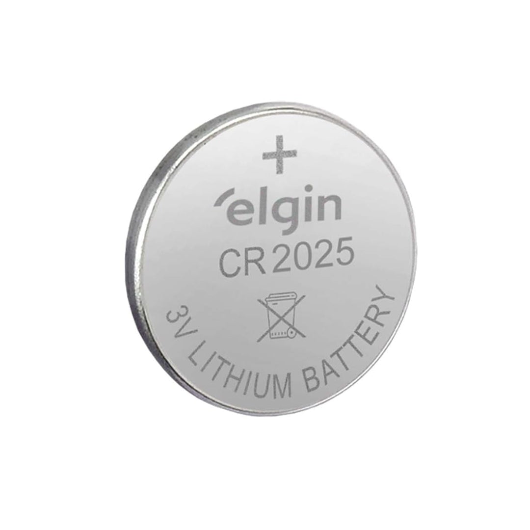 Bateria Lítio Cr2025 Elgin Cartela Com 05 Unidades [F108]