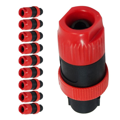 Conector Macho Para Cabos 4 Polos Spkcorpo Curto Storm 10 Unidades [F108]