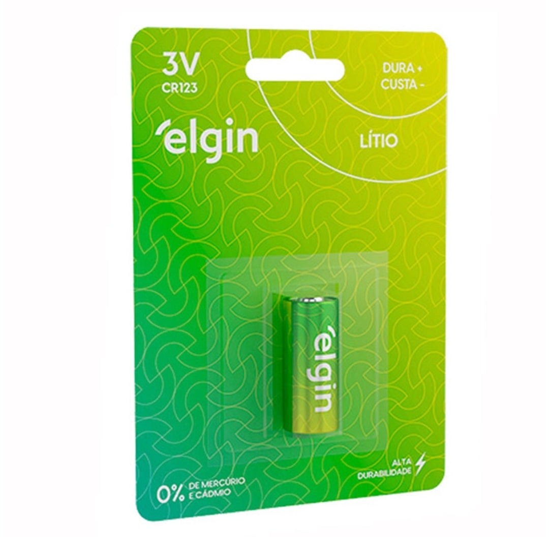 Bateria Cr123 Elgin [F108]