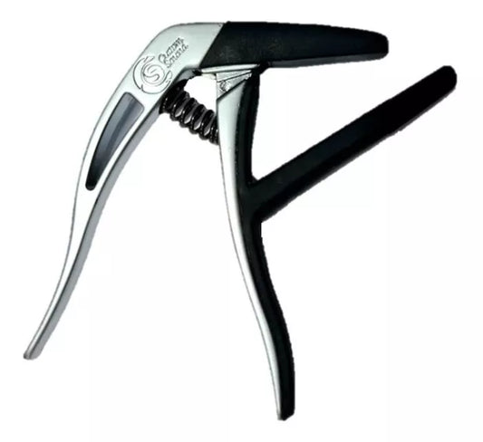 Capotraste Para Guitarra  E Violão Ct1 Aço Cromado [F108]