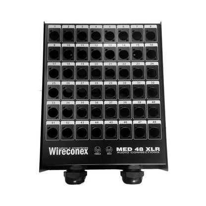 Painel Med2 48 2sn 48 Furos 2 Saídas Wireconex [F108]