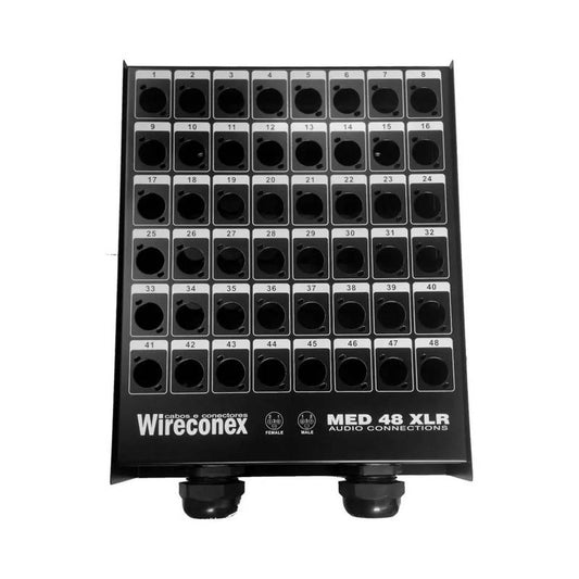 Painel Med2 48 2sn 48 Furos 2 Saídas Wireconex [F108]