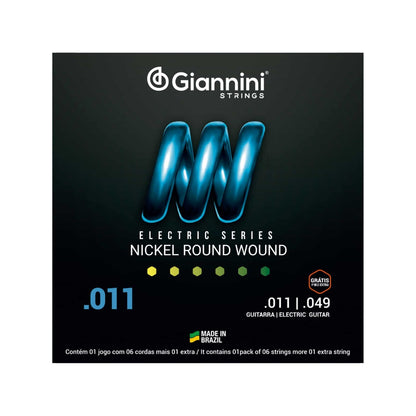 Encordoamento Giannini P/guitarra Niquel 0.011 Geegst.11 [F108]