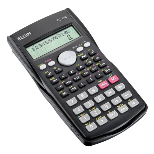 Calculadora Científica 240 Funções Cc240 Elgin [F108]