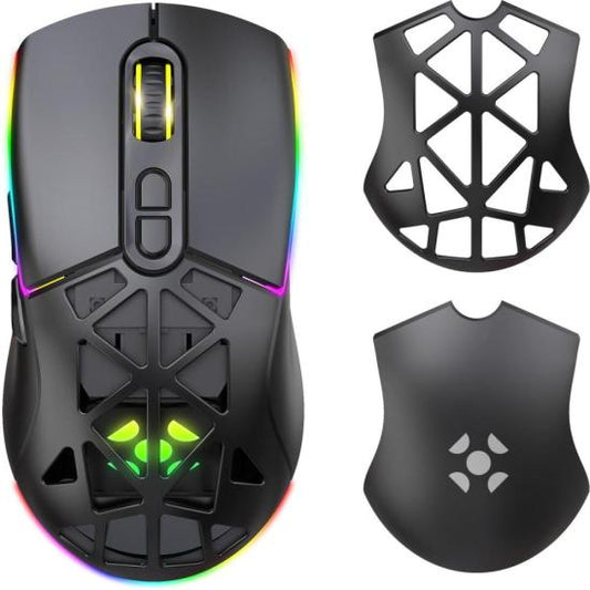 Mouse Gamer Sem Fio Wireless Fortrek Striker Air Preto [F002]
