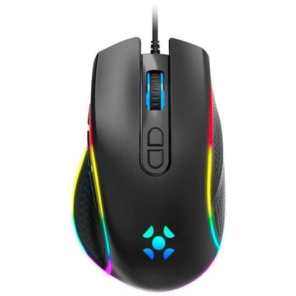 Mouse Gamer Fortrek Cruiser New Edition 12000 Dpi RGB Preto [F002]