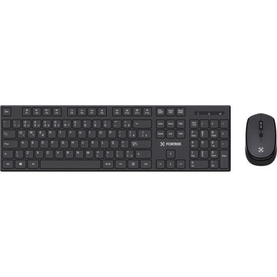 Kit Mouse e Teclado Fortrek CW11 Wireless Preto [F002]