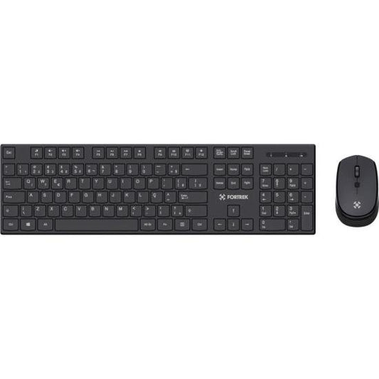 Kit Mouse e Teclado Fortrek CW11 Wireless Preto [F002]