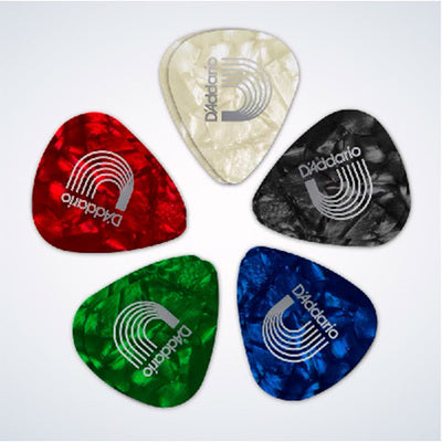 Palheta Guitarra Color 1cap2 D Addario .50mm 10 Un [F108]