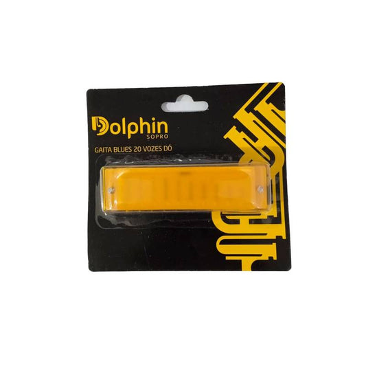 Gaita Blues 20 Vozes Do Corpo De Plastico Cores Sortidas Dolphin [F108]