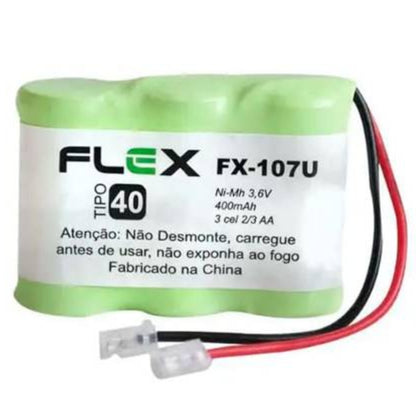 Bateria Telefone Sem Fio Fx107u 3,6v 400mah Flex [F108]