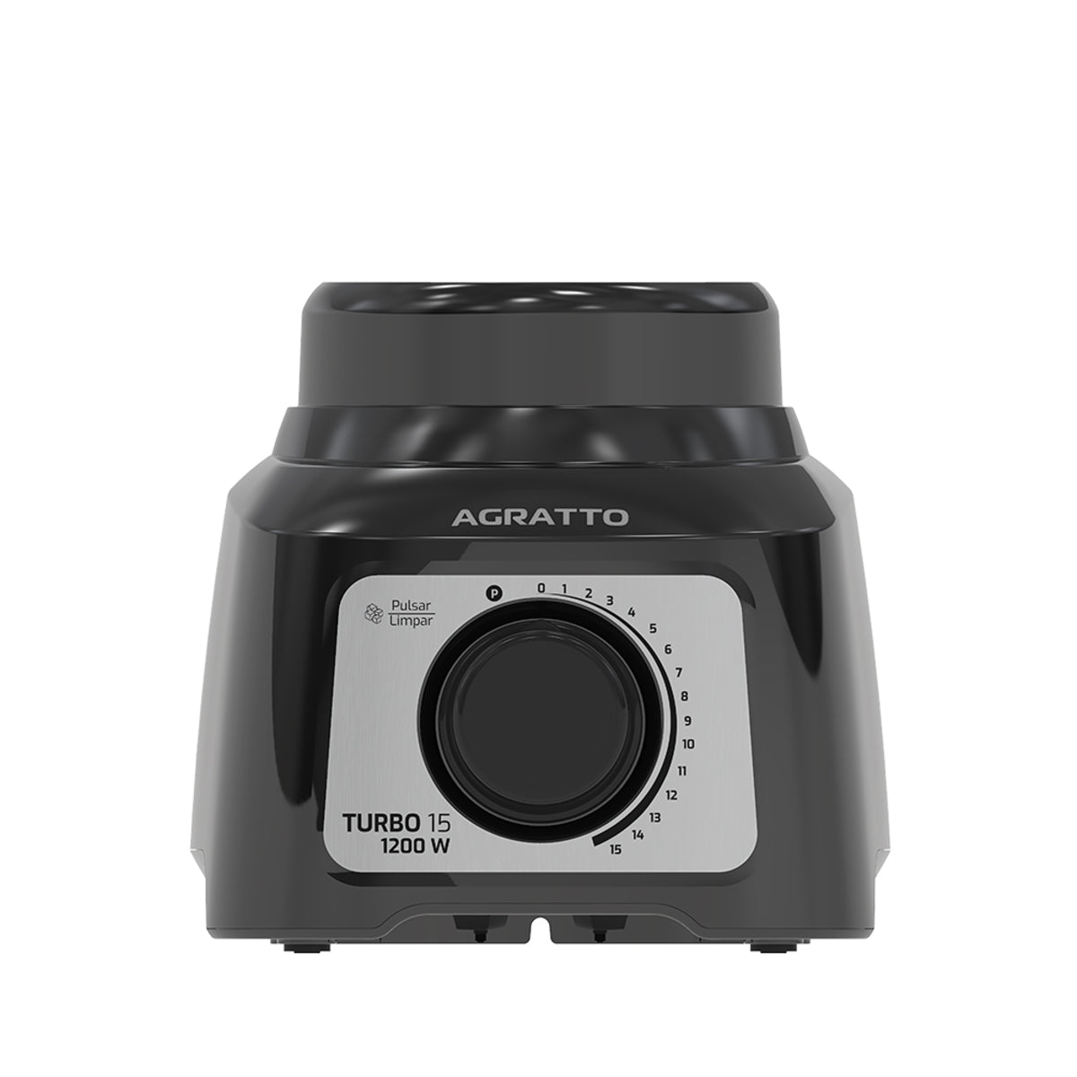 Liquidificador Turbo 15 Preto 3,2l 127v 1200w  Agratto [F108]
