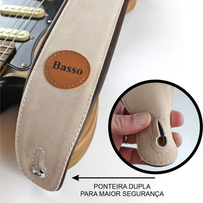 Correia Cla 01 Suede Bege  Basso [F108]