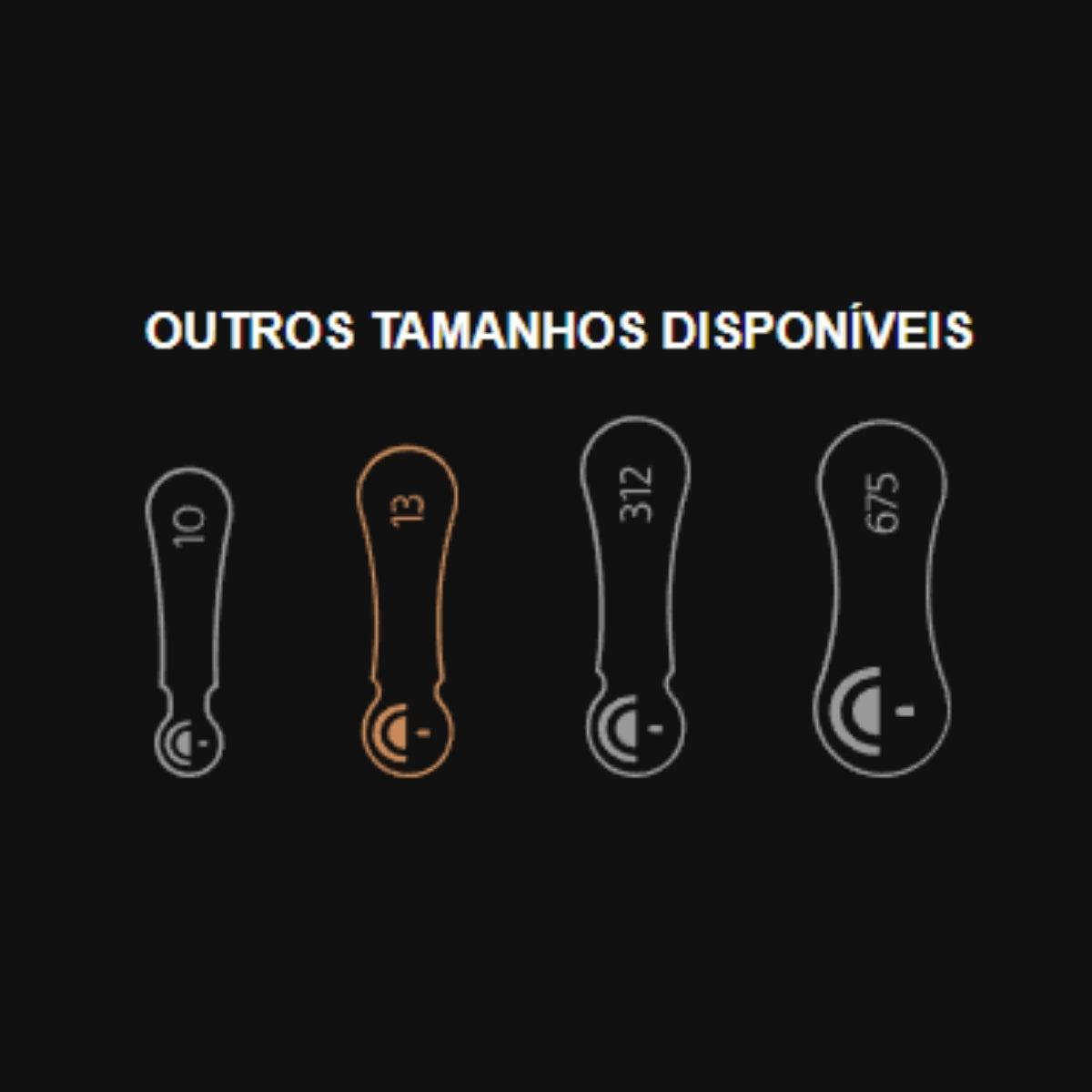 6 Baterias Auditivas 13 Duracell [F108]