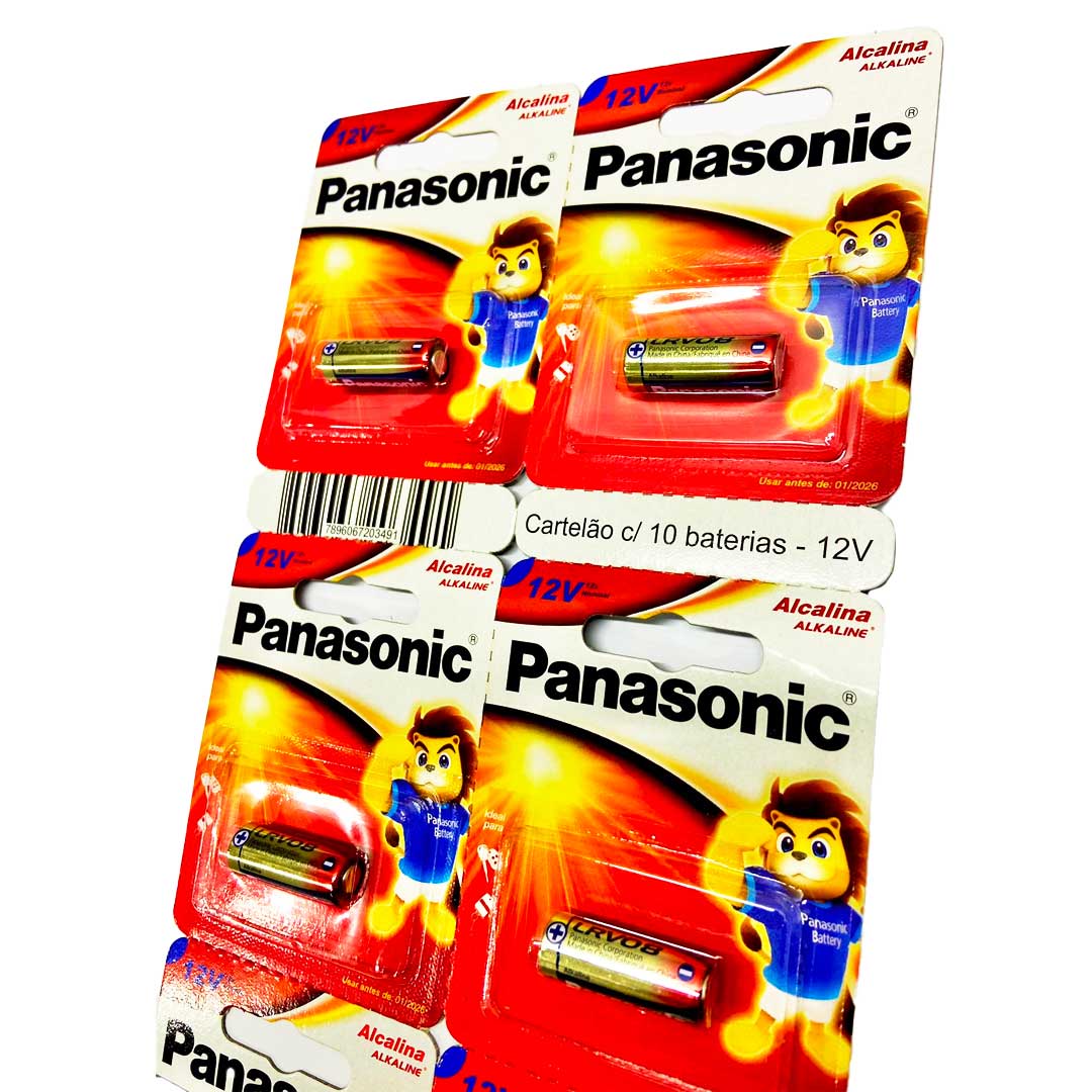Bateria Alcalina 12v Panasonic Ct-10 Lr-v08-1bt [F108]