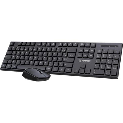 Kit Mouse e Teclado Fortrek CW11 Wireless Preto [F002]