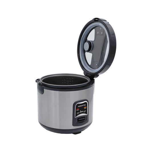 Panela De Arroz Inox Com Visor Pai6x 127v Agratto [F108]