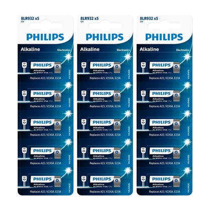 15 Baterias 12v C/ 5 Unidades (8lr932p5b/59) Philips (3 Cart)