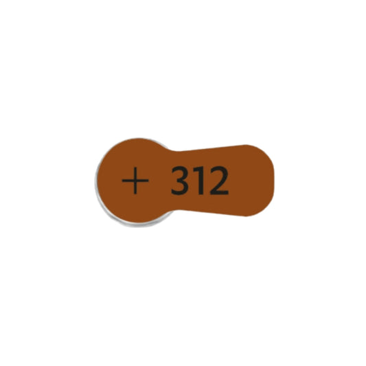 6 Baterias Auditivas 312 Duracell [F108]