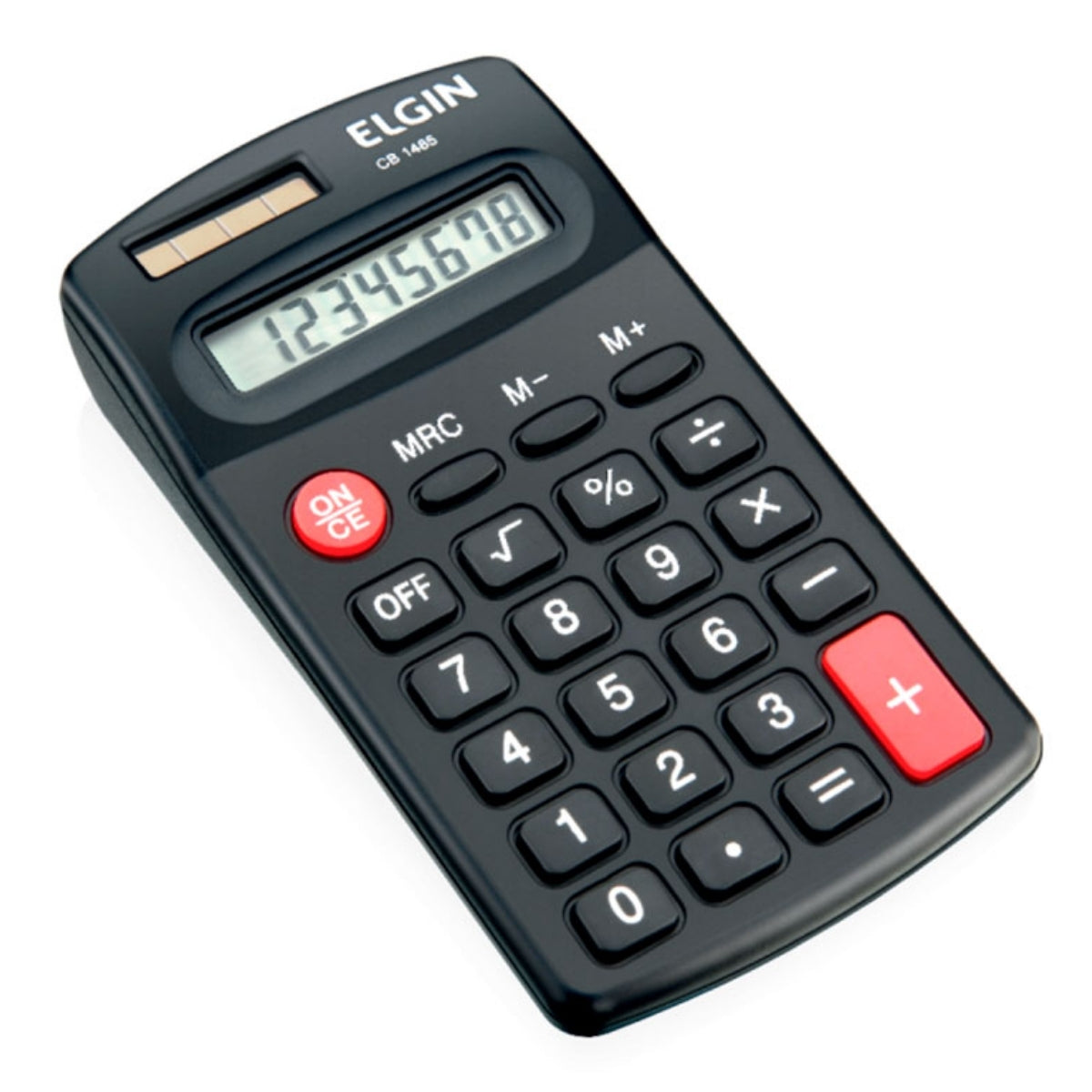 Calculadora De Bolso 8 Digitos Solar Cb-1485 Elgin [F108]