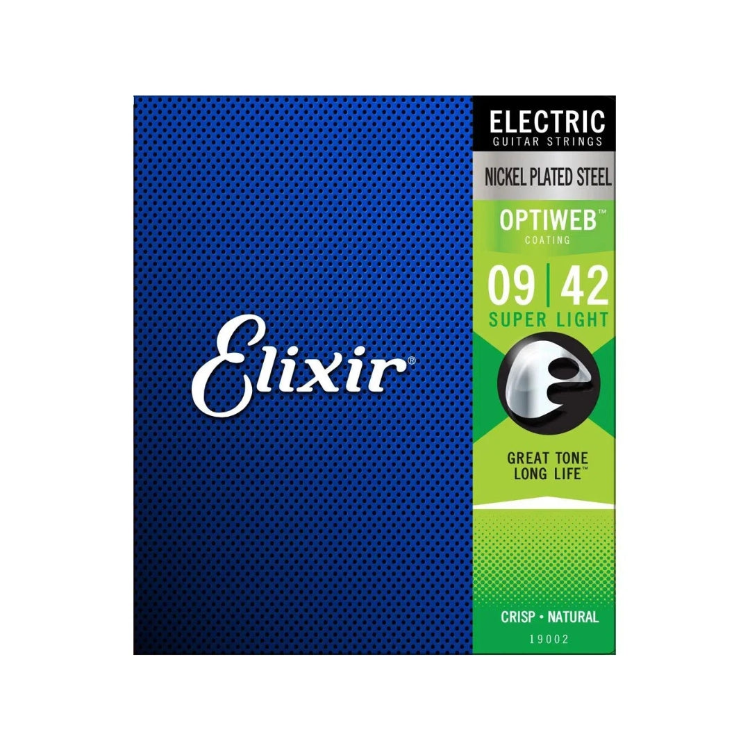 Encordoamento 009 Super Light Guitarra Optiweb Elixir [F108]