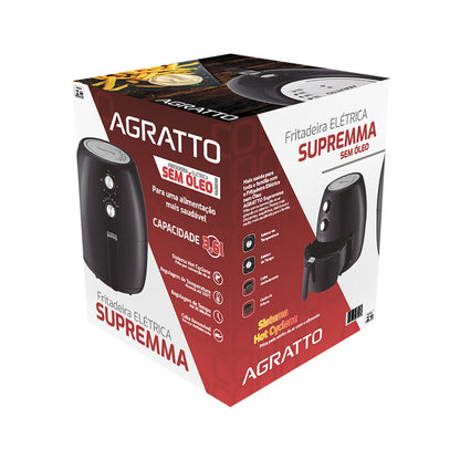 Fritadeira Supremma 3,6l  127v 1400w Agratto [F108]