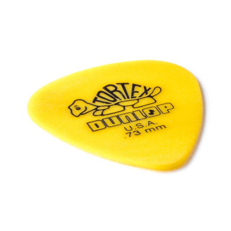 Palheta Tortex 0,73mm Amarela Pct C/ 6 Un 418r.73 Dunlop (1343) [F108]