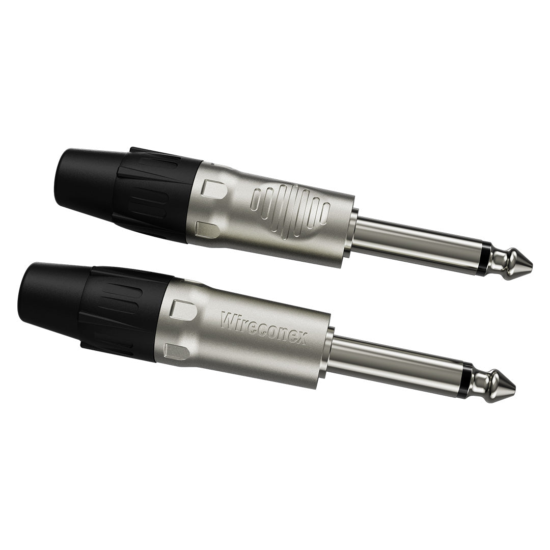 Conector P10 Macho Linha Mono Wc 1112 Wireconex  10 Unidades [F108]