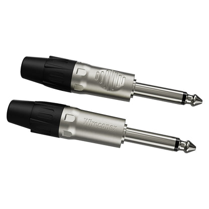 Conector P10 Macho Linha Mono Wc 1112 Wireconex  10 Unidades [F108]