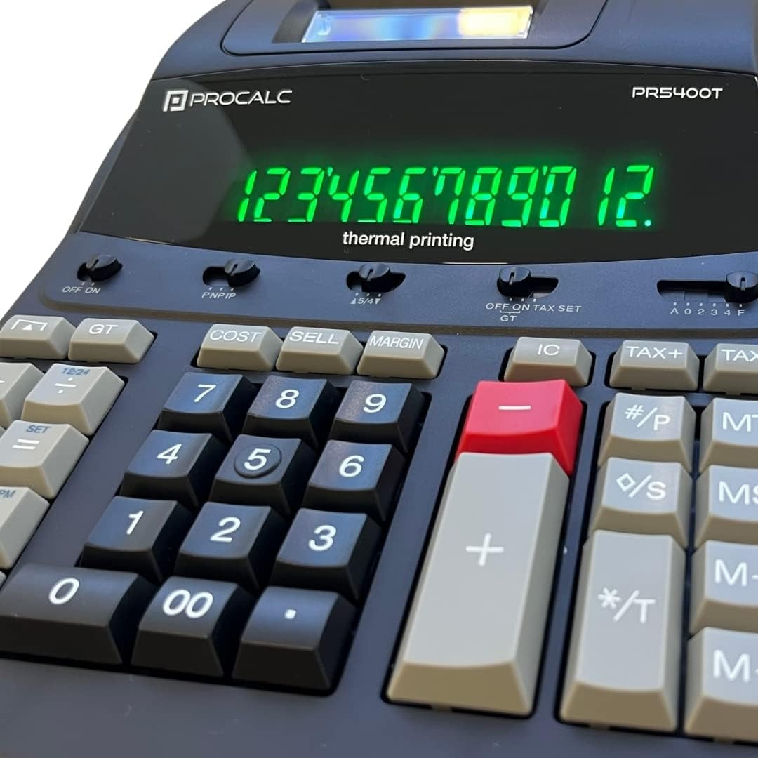 Calculadora Térmica Impressão 12 Dígitos Pr5400t Usb Procalc [F108]