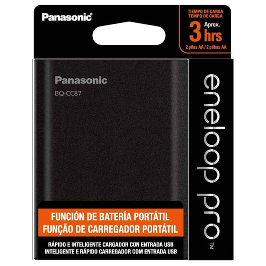 Carregador Panasonic Eneloop Pro Bq-cc87 [F108]