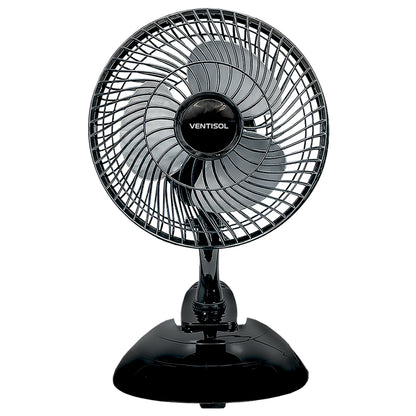 Mini Ventilador 20cm Portátil 127v Preto Ventisol [F108]