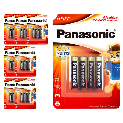 32 Pilhas Alcalinas Aaa Panasonic (8 Cart)